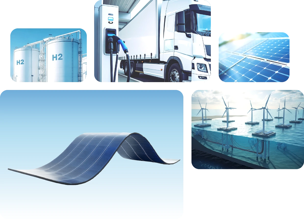 ペロブスカイト太陽電池｜フィルム型をメインとしたイメージ画像